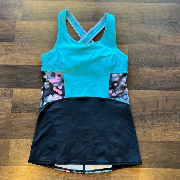29. Ivivva By Lululemon Criss Cross Tank - Picture 1 of 7